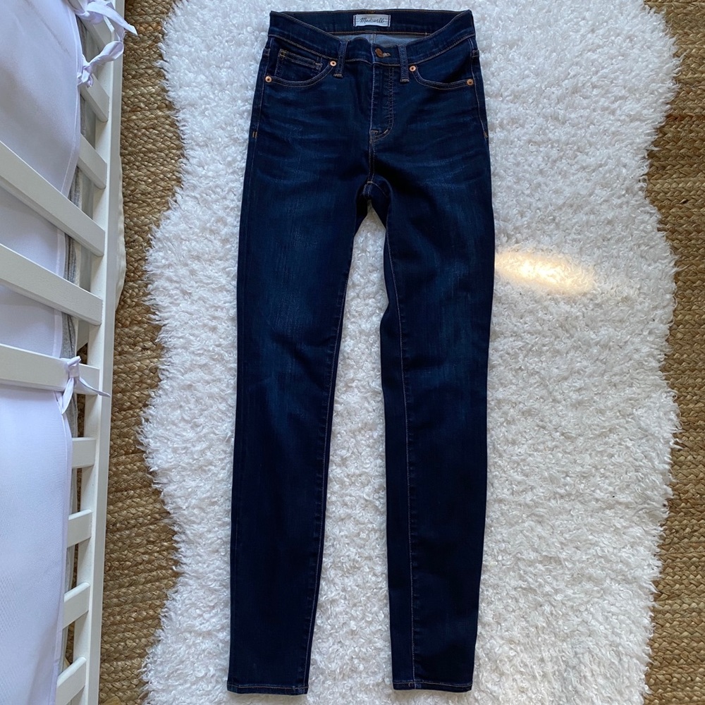 MADEWELL 9” Hi-Rise Skinny Jeans 25t - Picture 1 of 5
